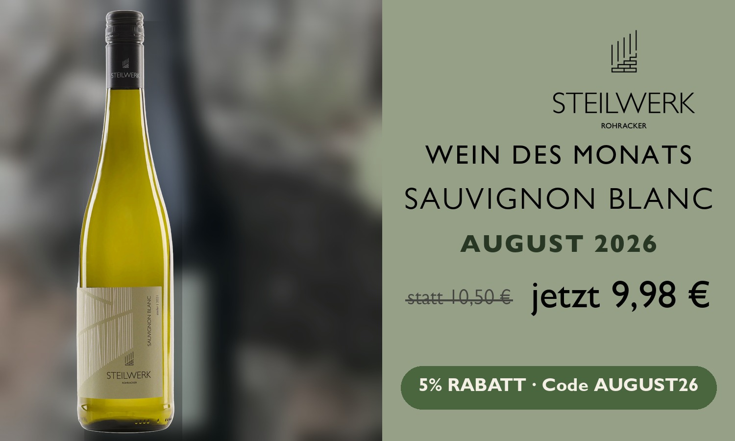 Wein des Monats August 2026